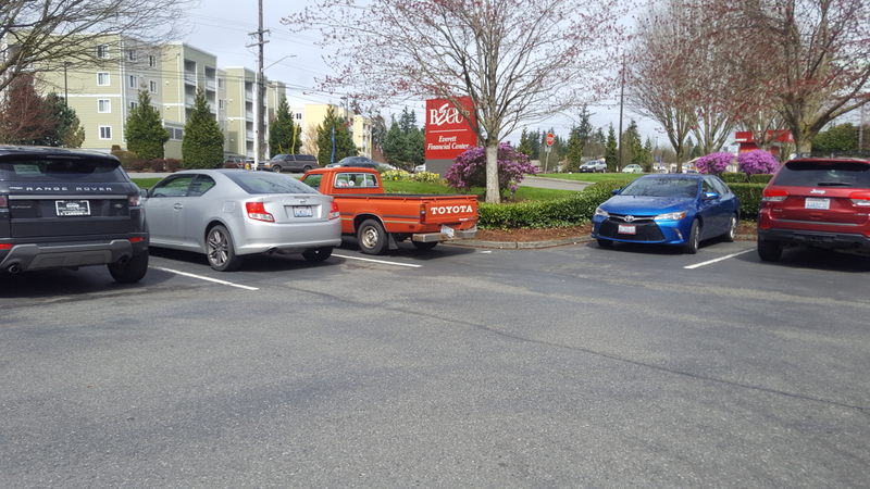 Illustration for article titled The exciting world of the bank parking lot